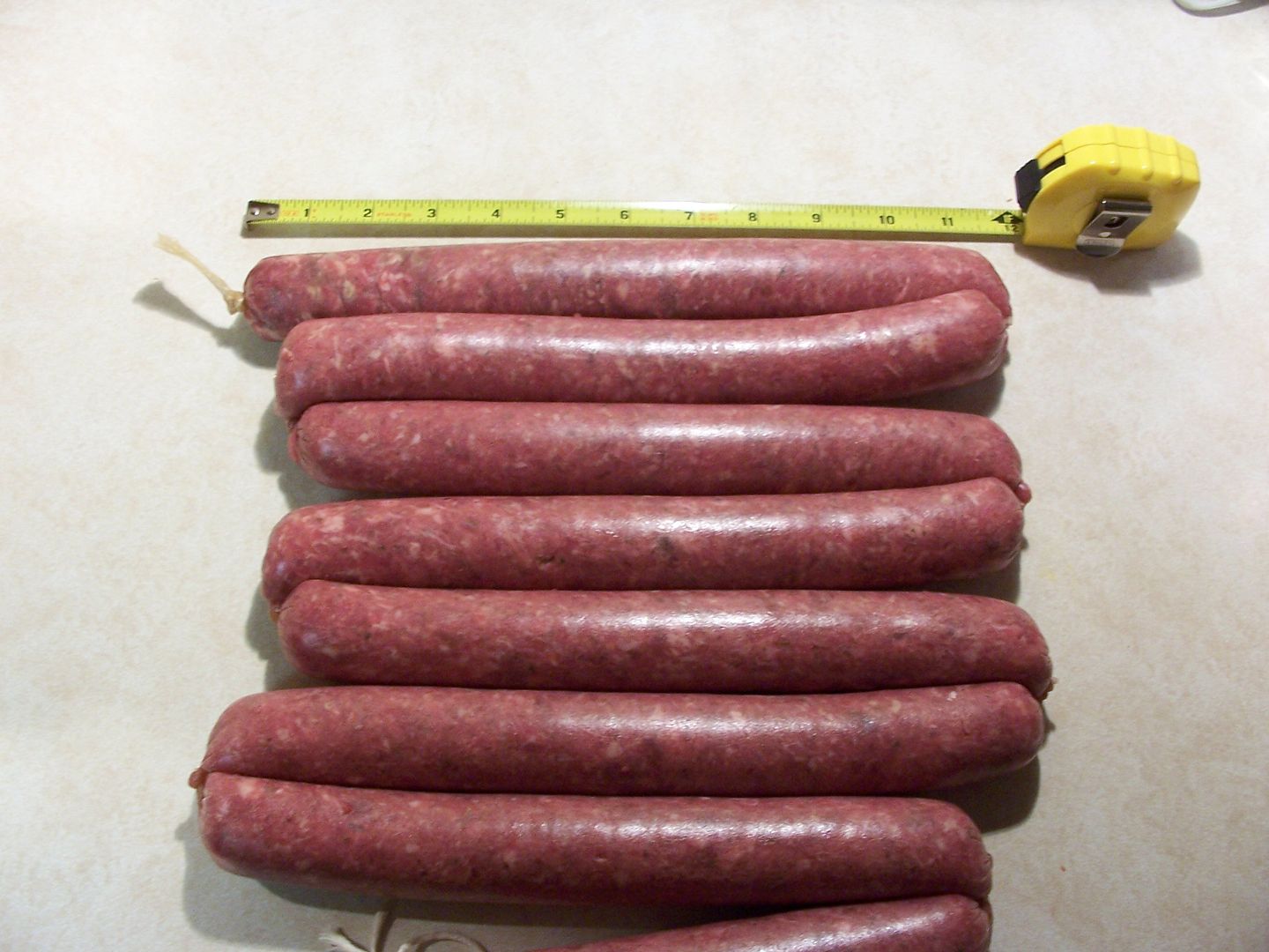 Cowgirl's Country Life Foot Long Venison Beer Brats on the RibOlator )